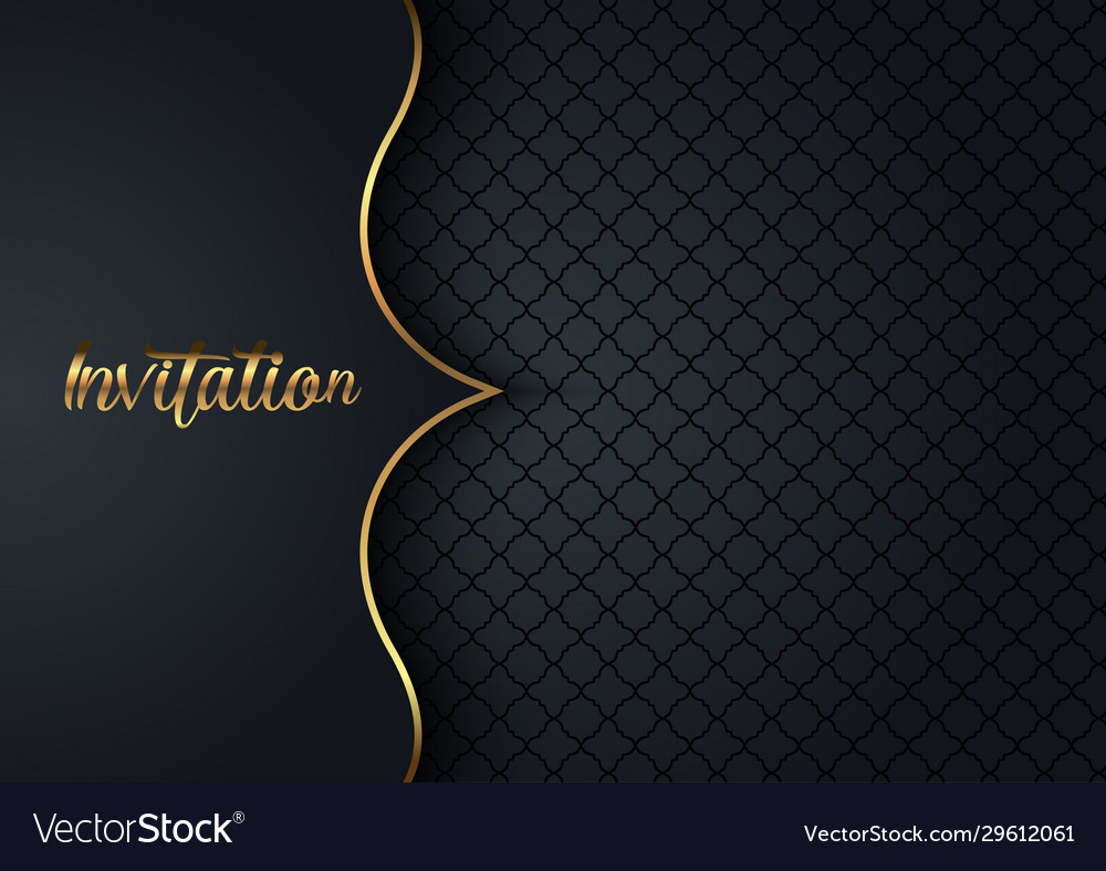 Elegant Dotted Invitation Background Royalty Free Vector