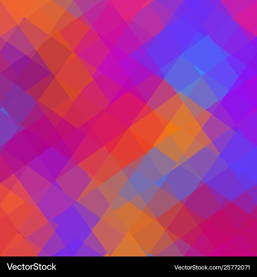 Geometric abstract pattern in low poly style Vector Image