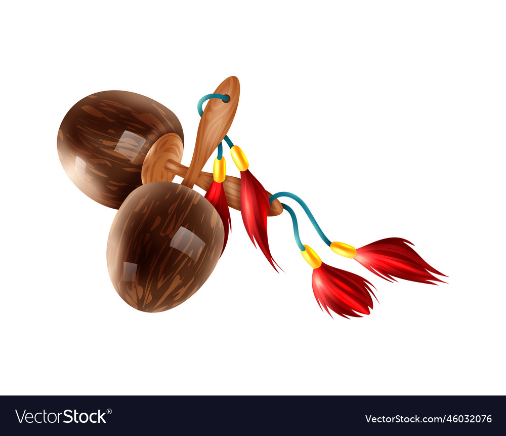 Masquerade egg shaker composition Royalty Free Vector Image