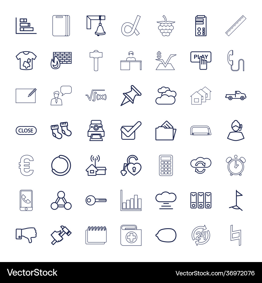 Web icons Royalty Free Vector Image - VectorStock