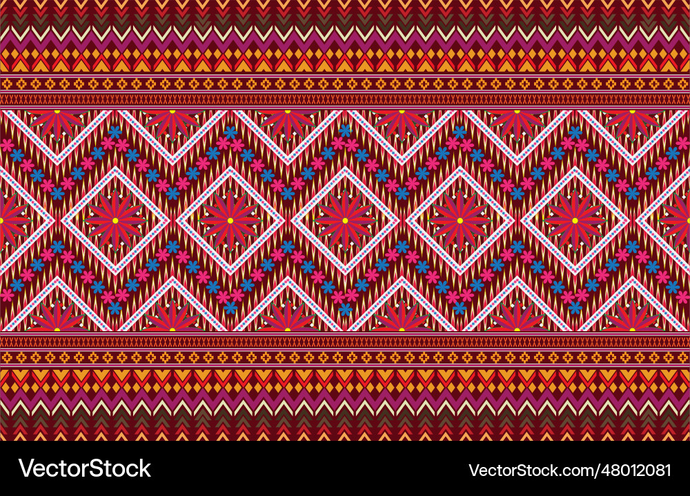 Ikat pattern seamless abstract background for text