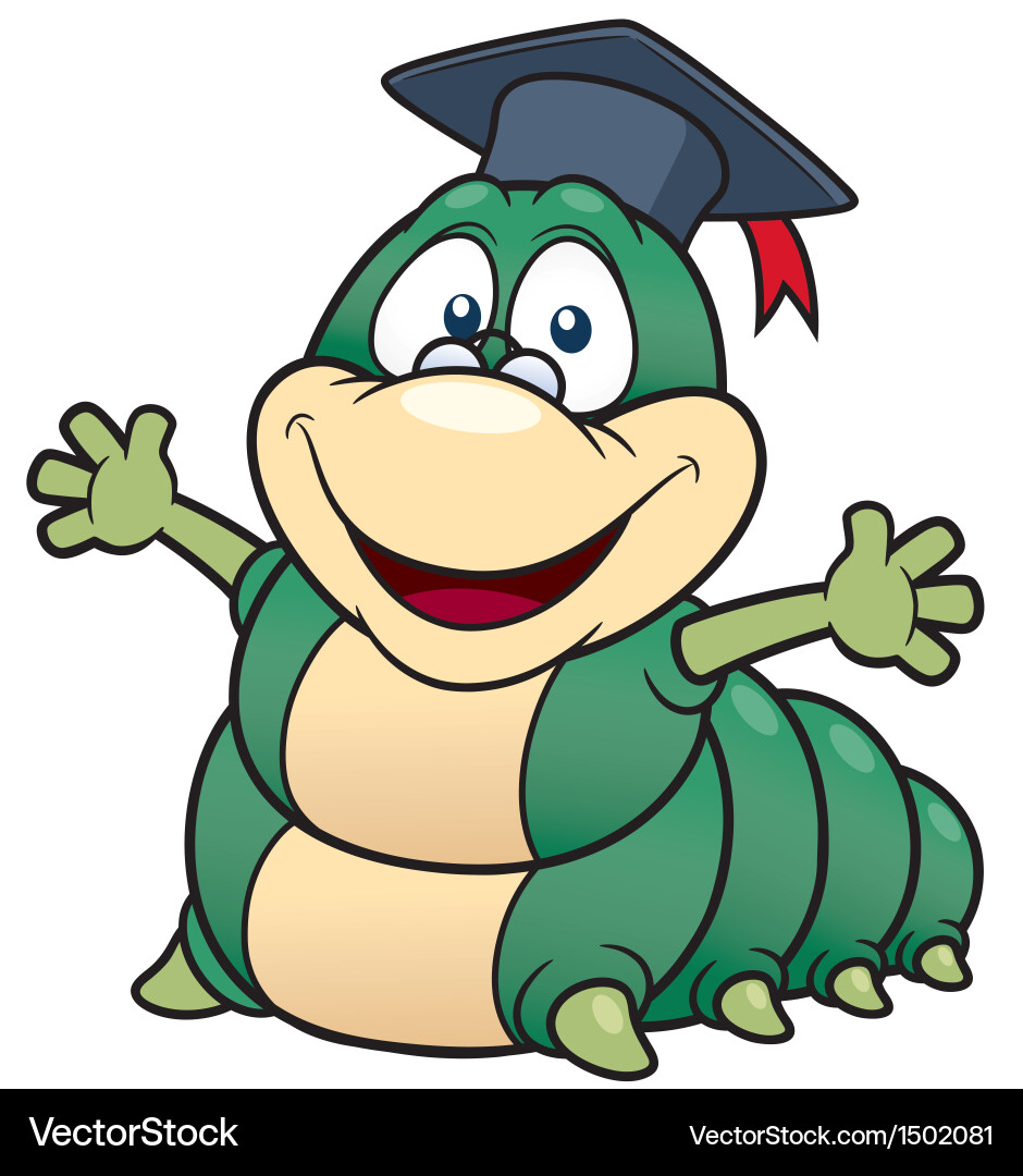 Worm Royalty Free Vector Image - VectorStock