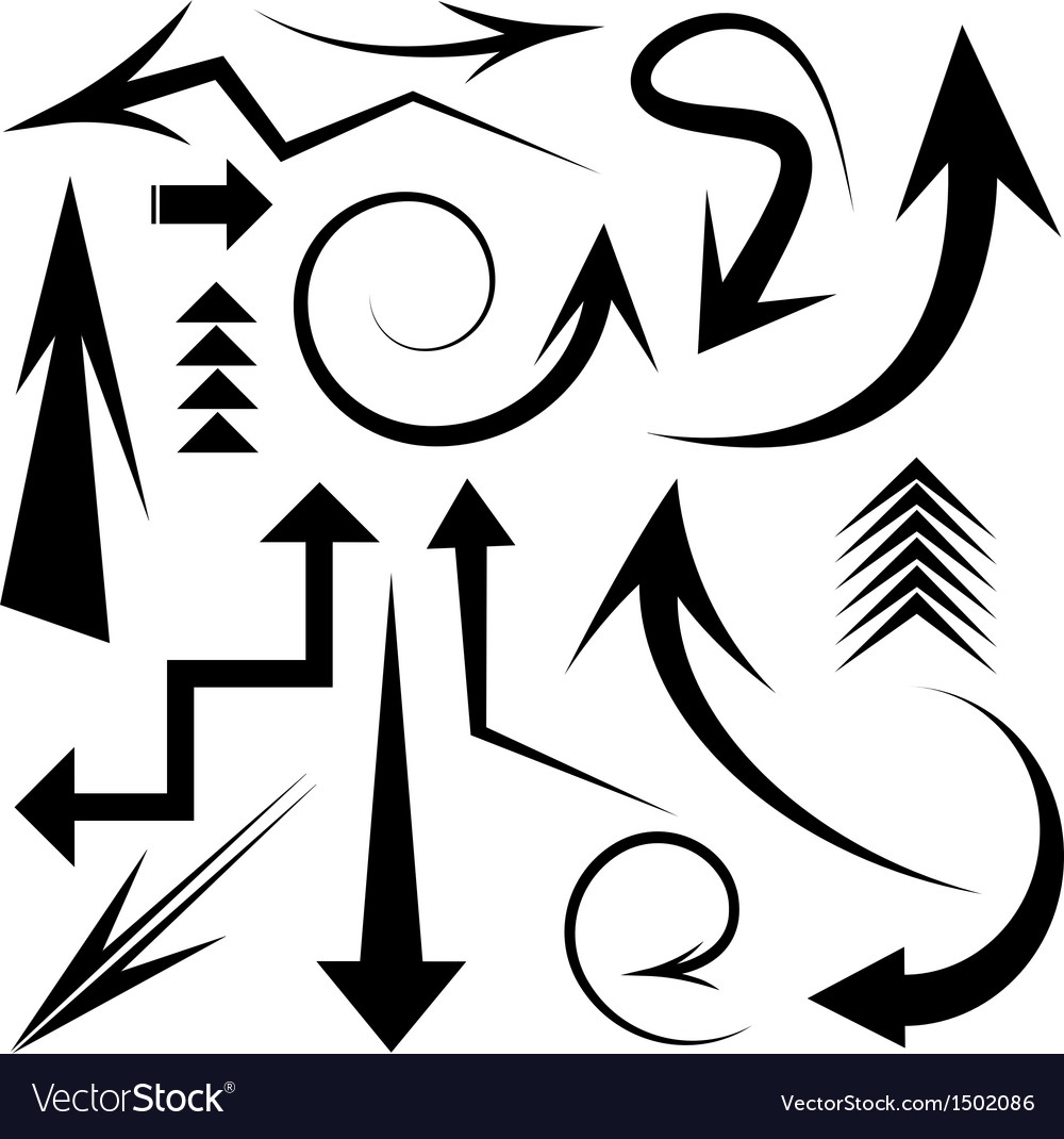 Download Arrow Royalty Free Vector Image - VectorStock