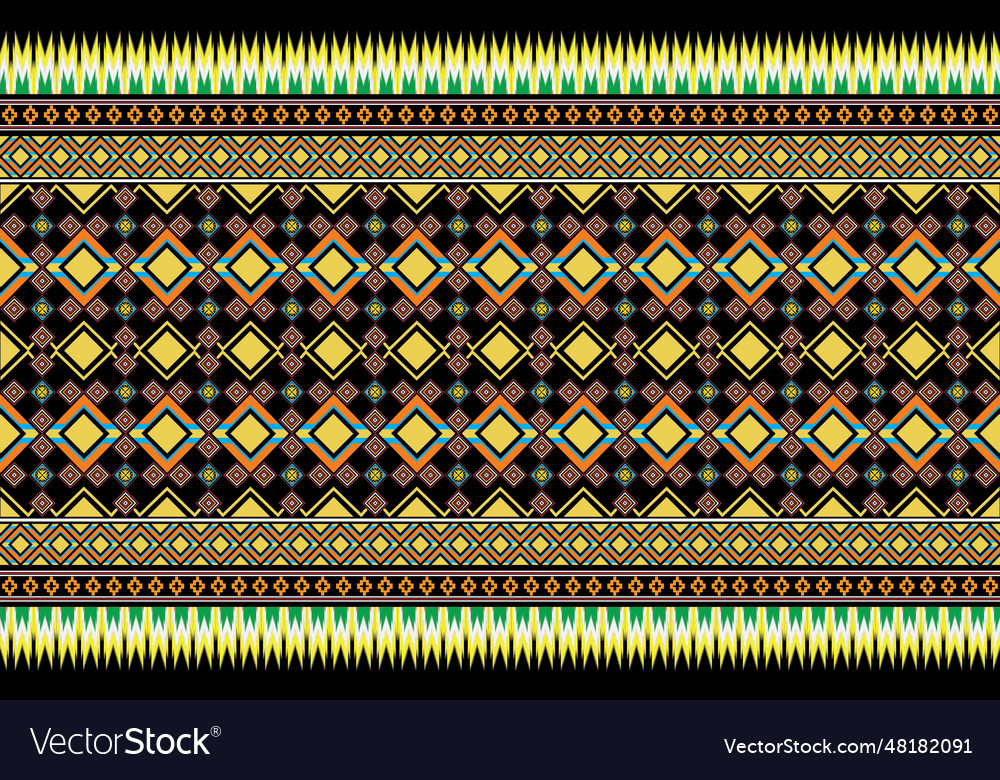 Aztec ethnic background design Royalty Free Vector Image