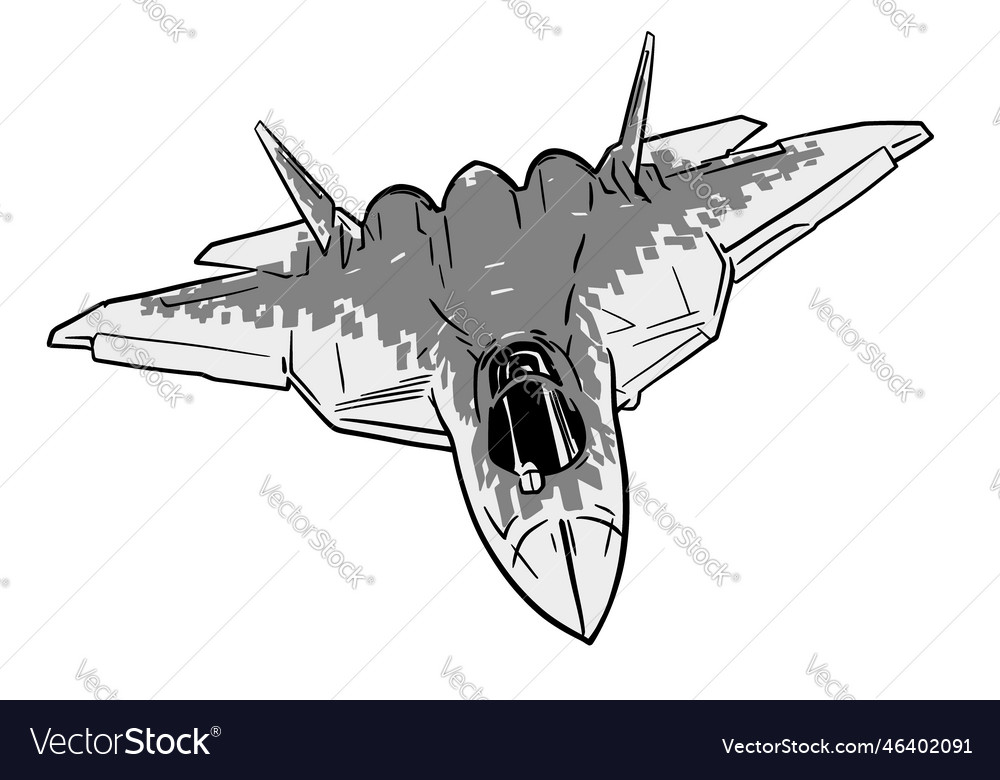 Jet fighter pilot Royalty Free Vector Image - VectorStock