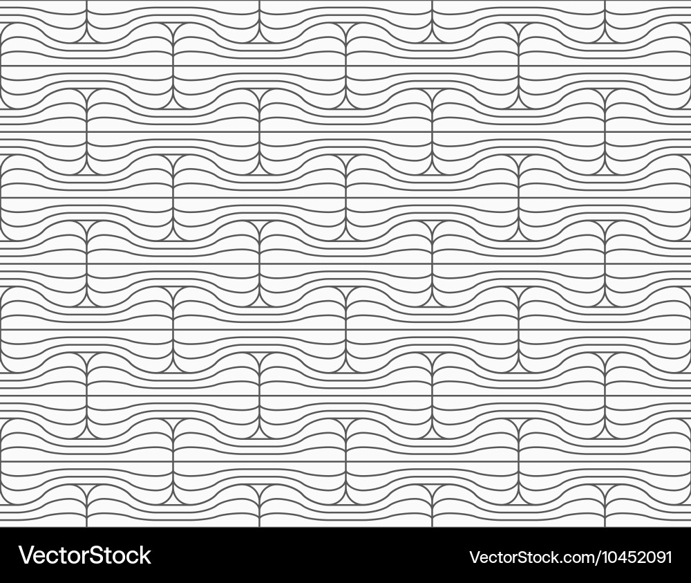 Slim gray striped rounded bolts Royalty Free Vector Image