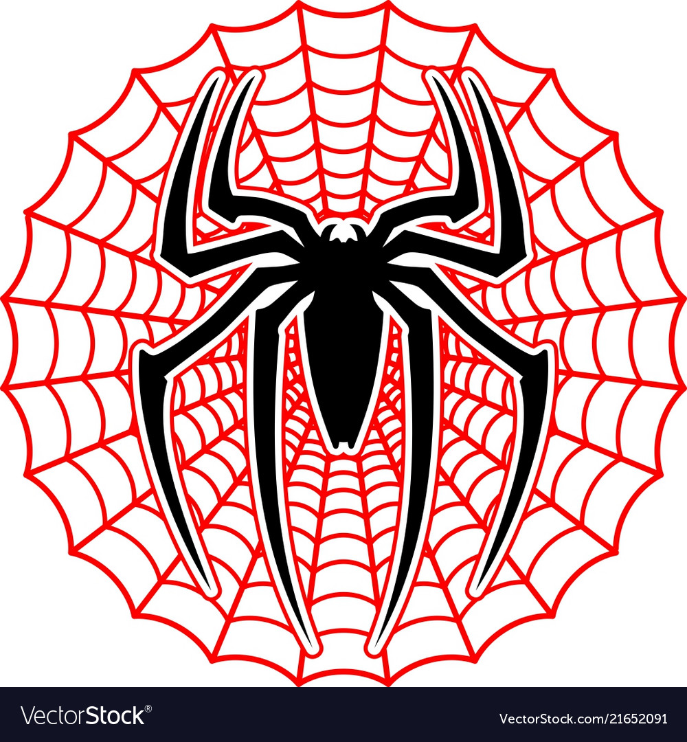 Spider-Man: The Web-Slinging Superhero's Iconic Symbol in SVG Format