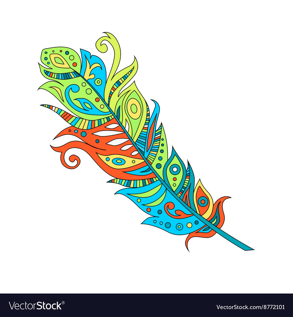 Feather Royalty Free Vector Image - VectorStock