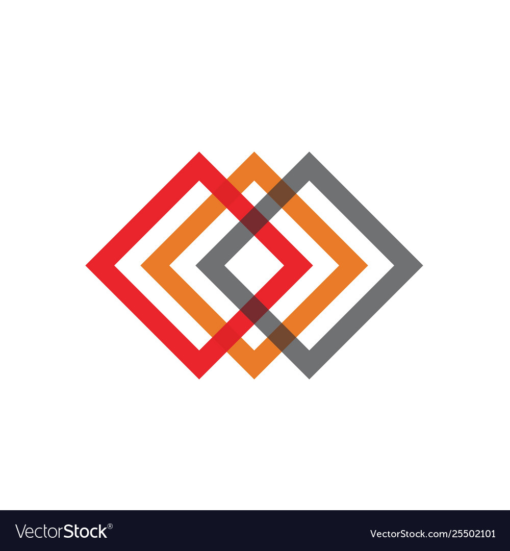 Square icon Royalty Free Vector Image - VectorStock