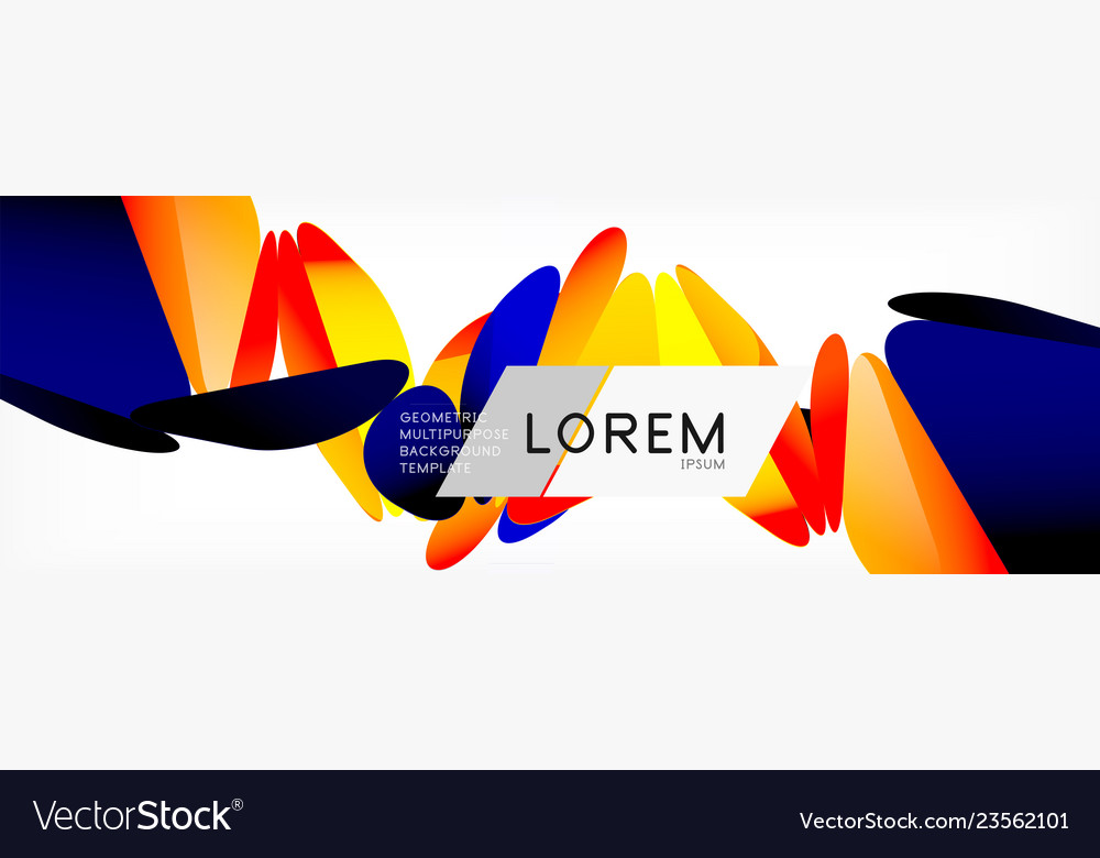 Triangle 3d polygonal art style future geometric Vector Image