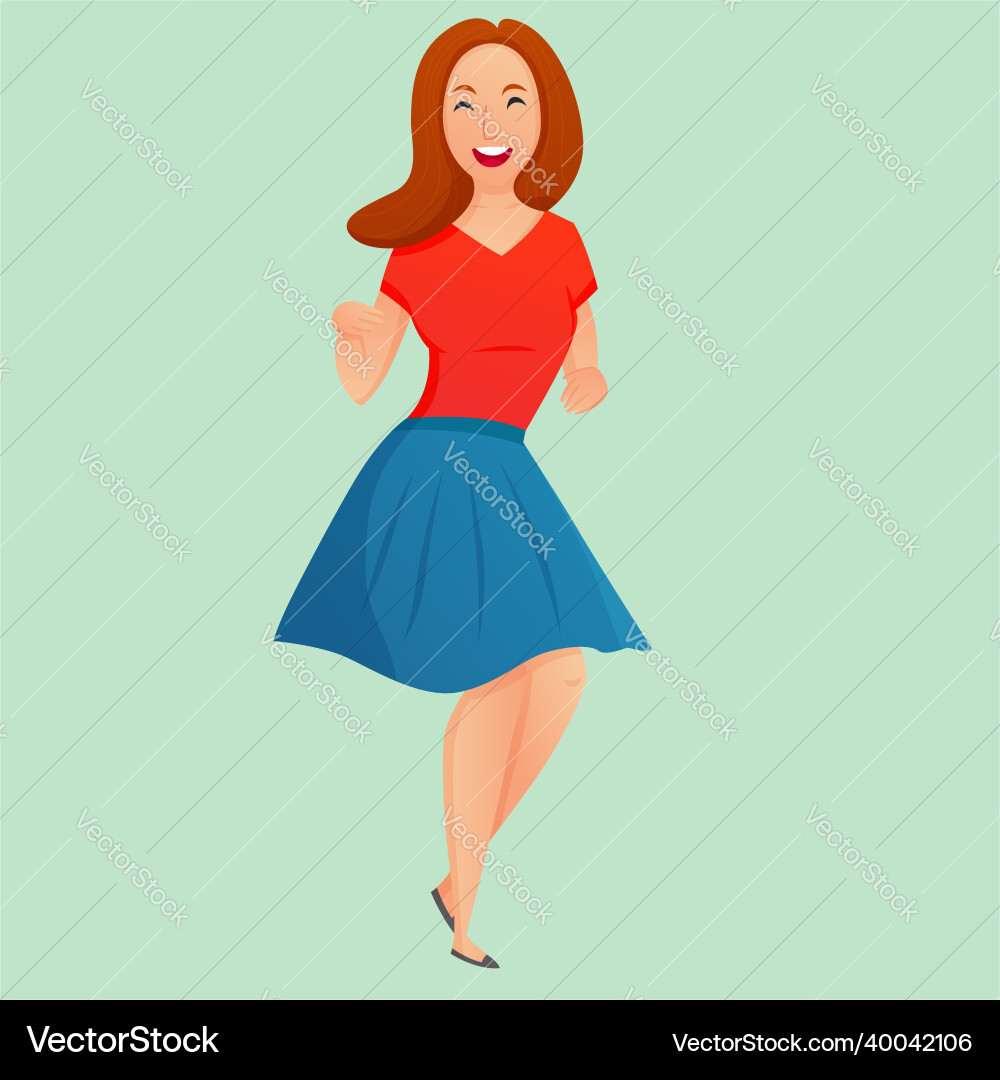 Dancing people design Royalty Free Vector Image