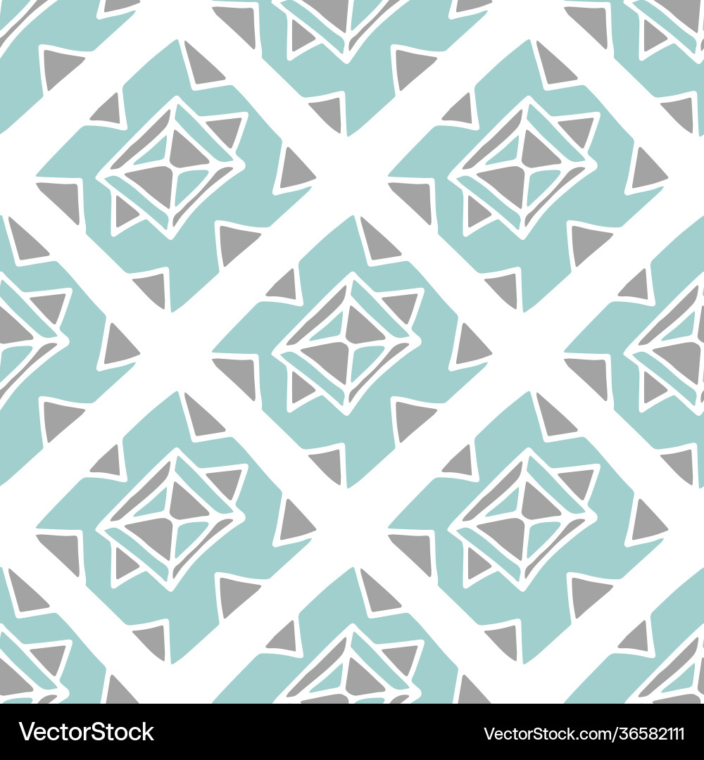 Hand drawn seamless abstract pattern Royalty Free Vector