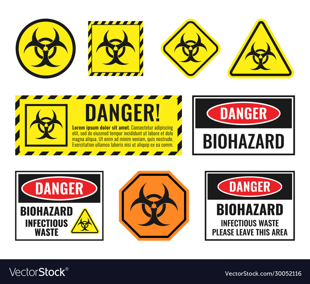 biological hazard symbols