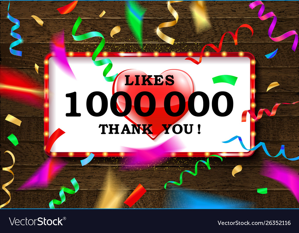 We are 1 Million LIKES on Facebook