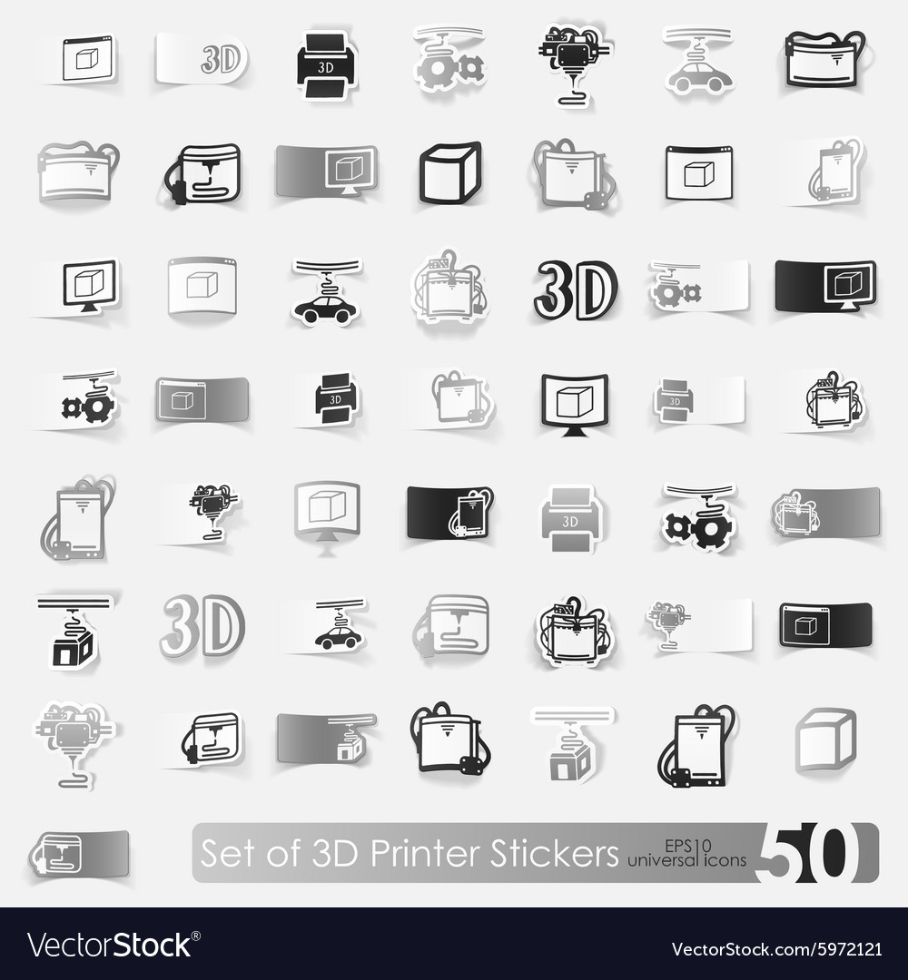 3d printer sticker