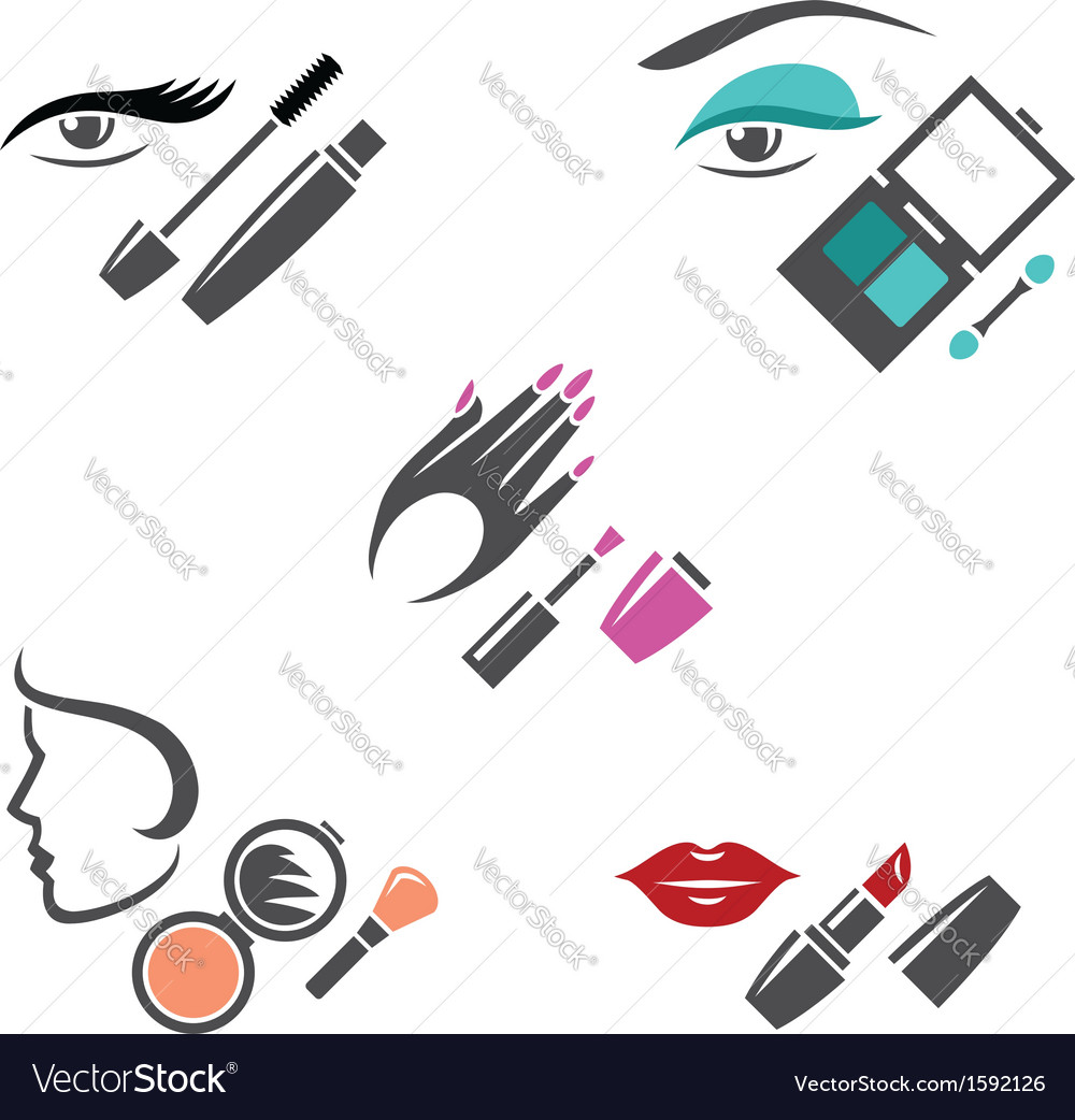 Makeup Royalty Free Vector Image VectorStock