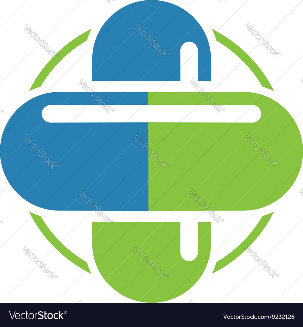 Medical logo Royalty Free Vector Image - VectorStock