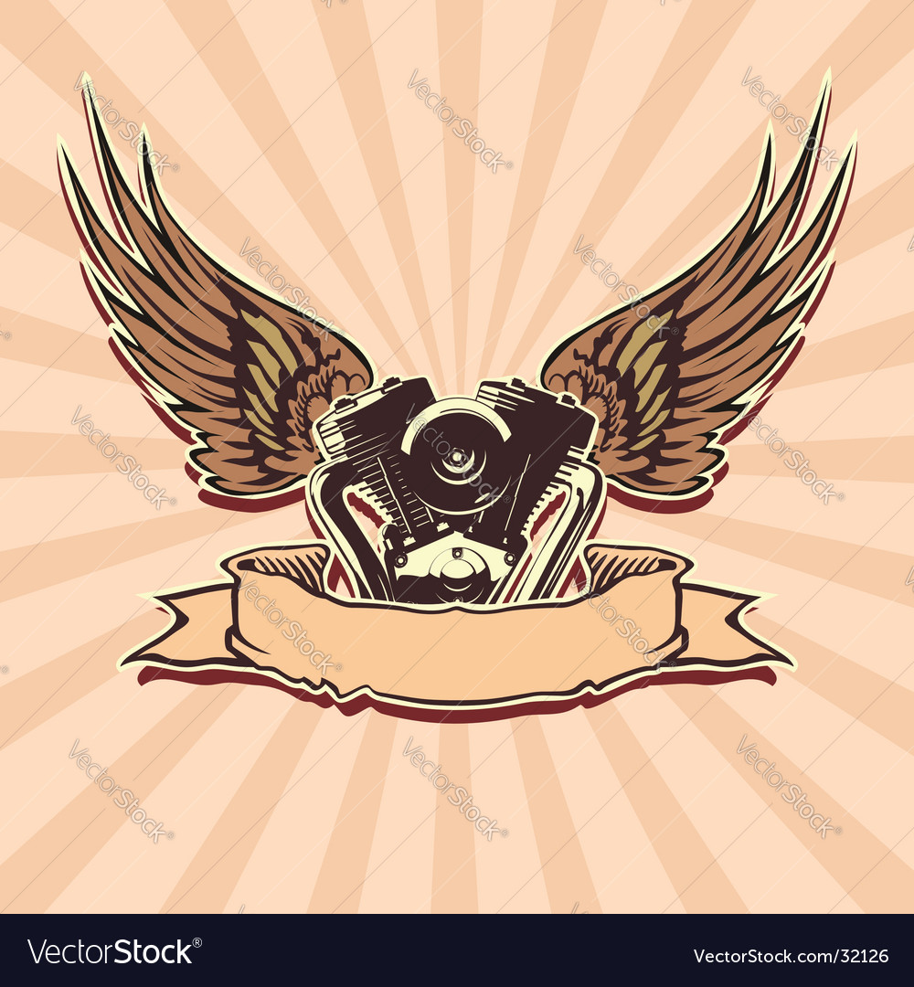 Motorcycle Wallpaper Vector