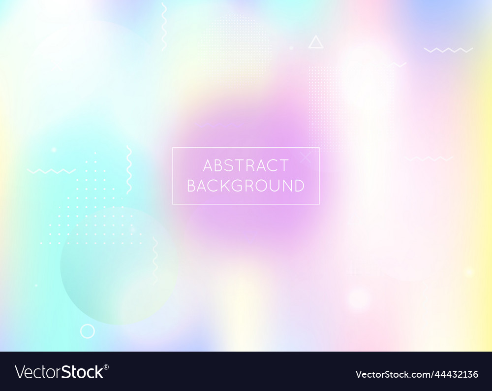 Liquid shape science dots dynamic flyer round Vector Image