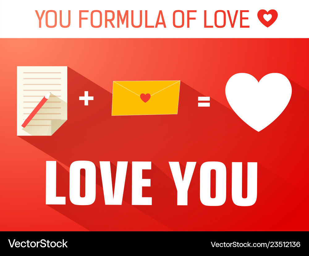 Valentines day concept Royalty Free Vector Image