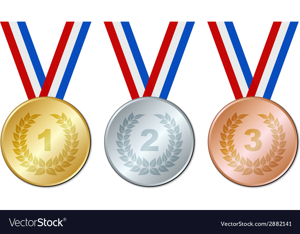 Medals Royalty Free Vector Image - VectorStock