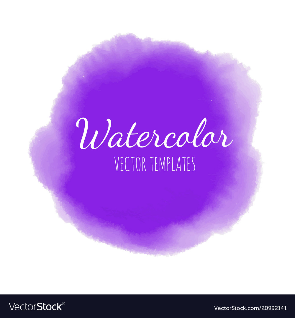 Set of watercolor background 7 Royalty Free Vector Image