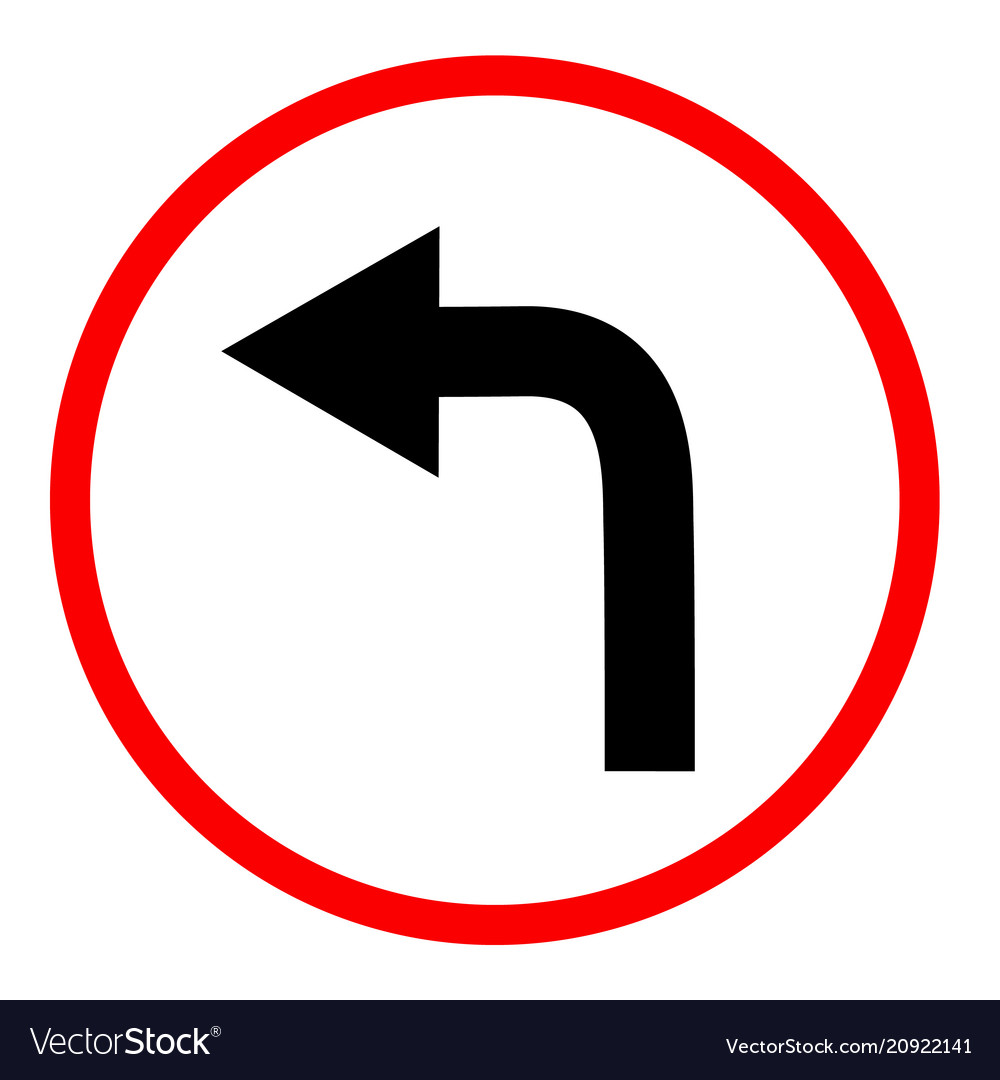 turn-right-sign-on-white-background-right-vector-image