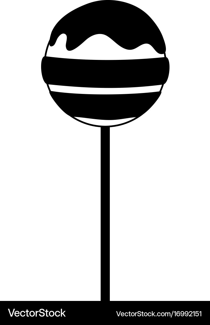 Lollipop candy icon image Royalty Free Vector Image
