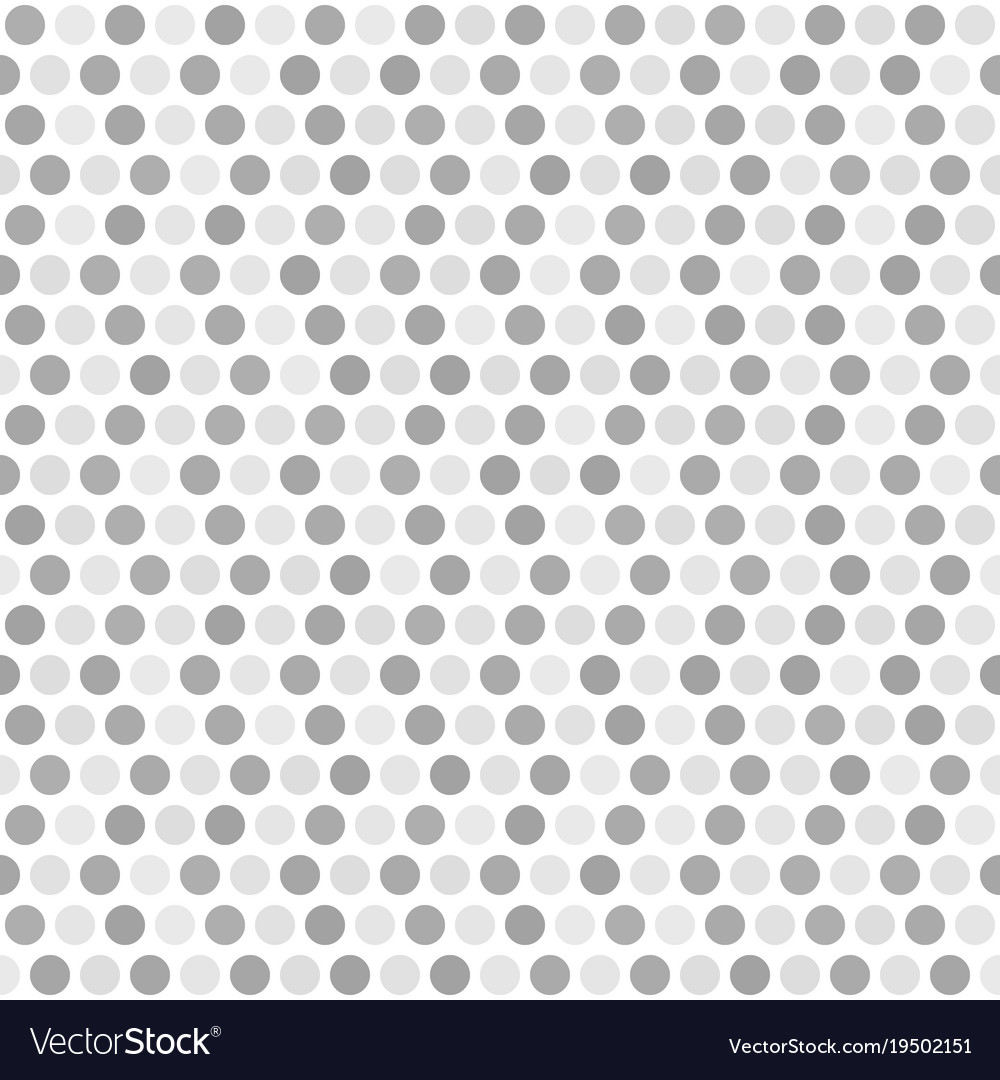 Polka dot pattern seamless Royalty Free Vector Image