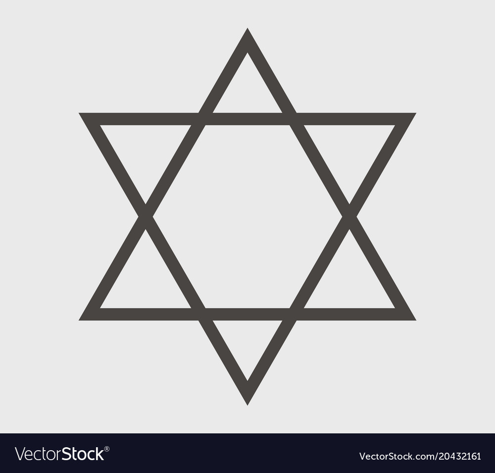 David cross icon Royalty Free Vector Image - VectorStock
