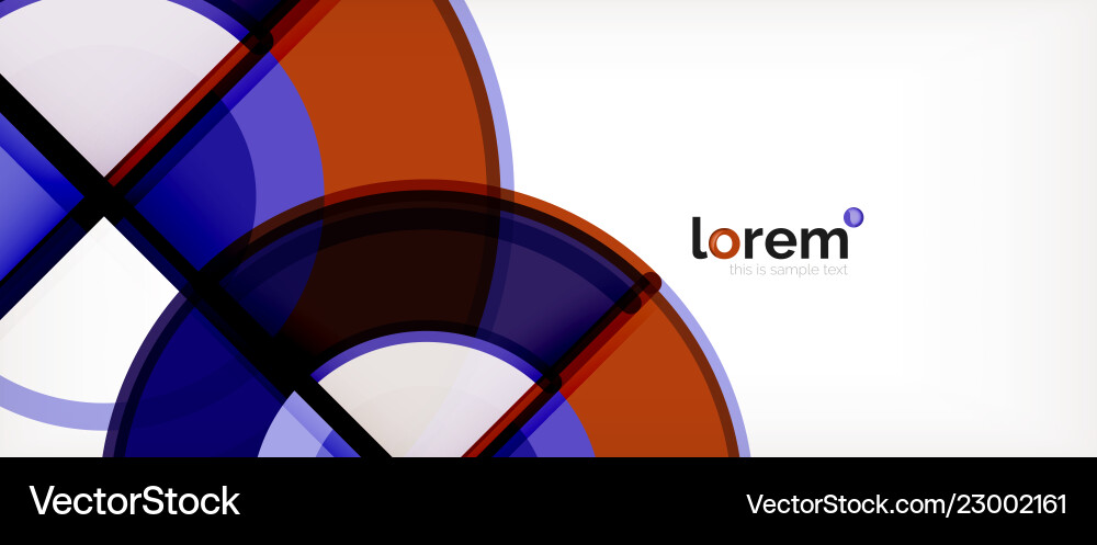 Modern geometric abstract background Royalty Free Vector