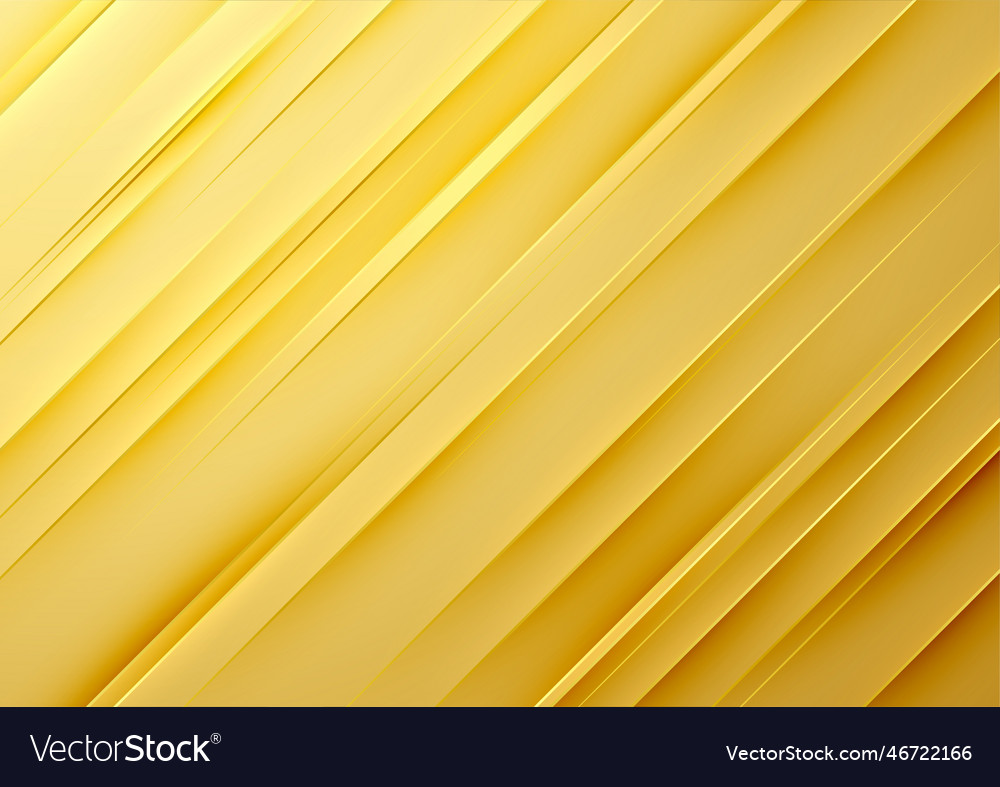 Abstract wave gold line background golden Vector Image