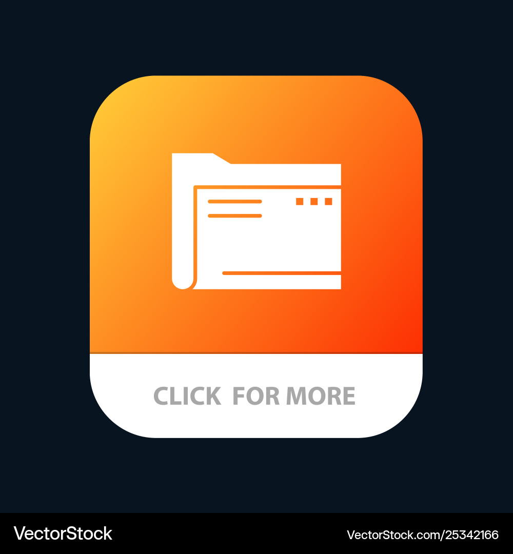 Computer Empty Document Folder archive computer document empty file Vector Image