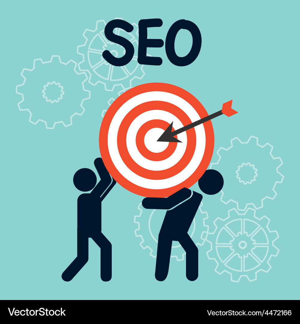 Seo concept Royalty Free Vector Image - VectorStock