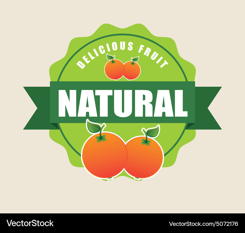 Organic food Royalty Free Vector Image - VectorStock