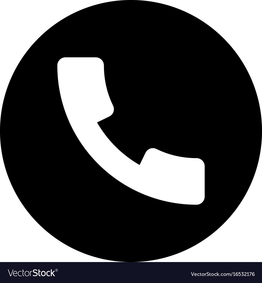 Phone receiver Royalty Free Vector Image - VectorStock