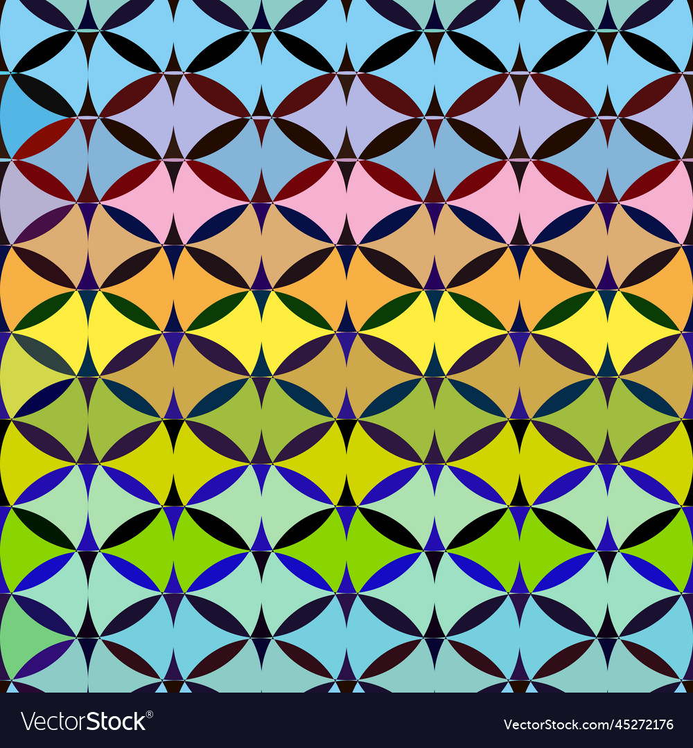 Rhombuses abstract motif geometric background Vector Image