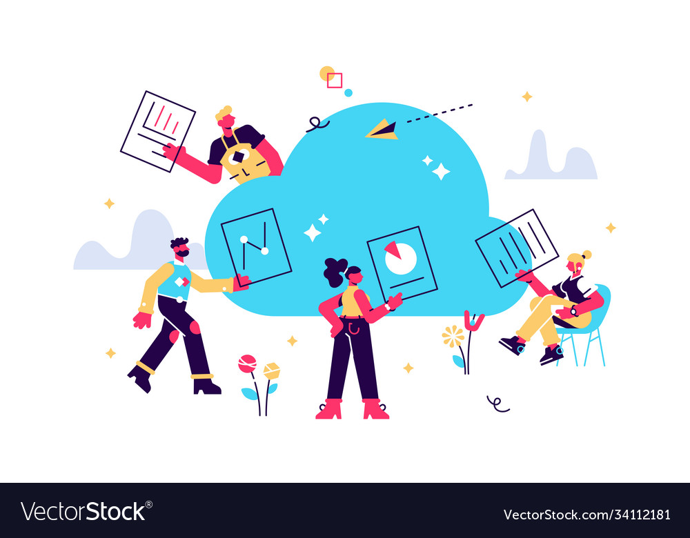 Cartoon people Royalty Free Vector Image - VectorStock