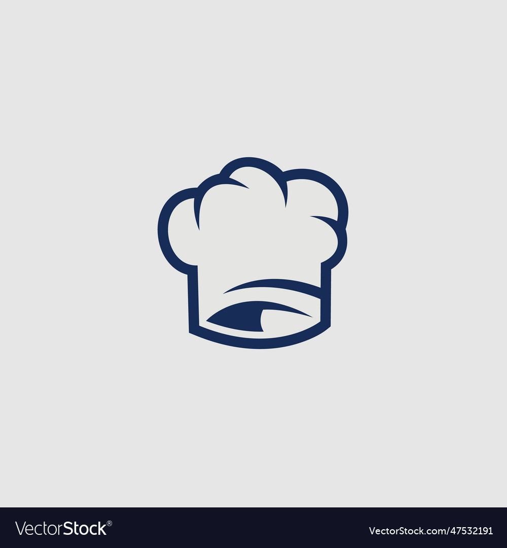 Chef hat logo chef hat logo Royalty Free Vector Image