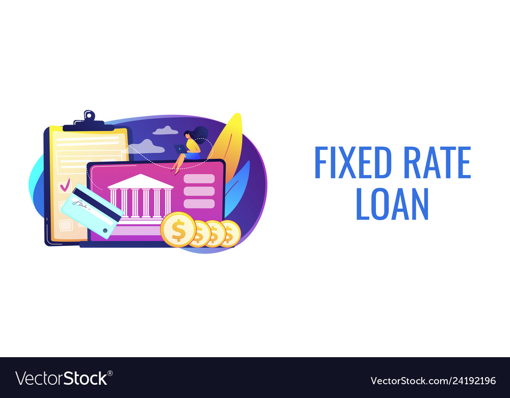 Bank Account Concept Banner Header Royalty Free Vector Image