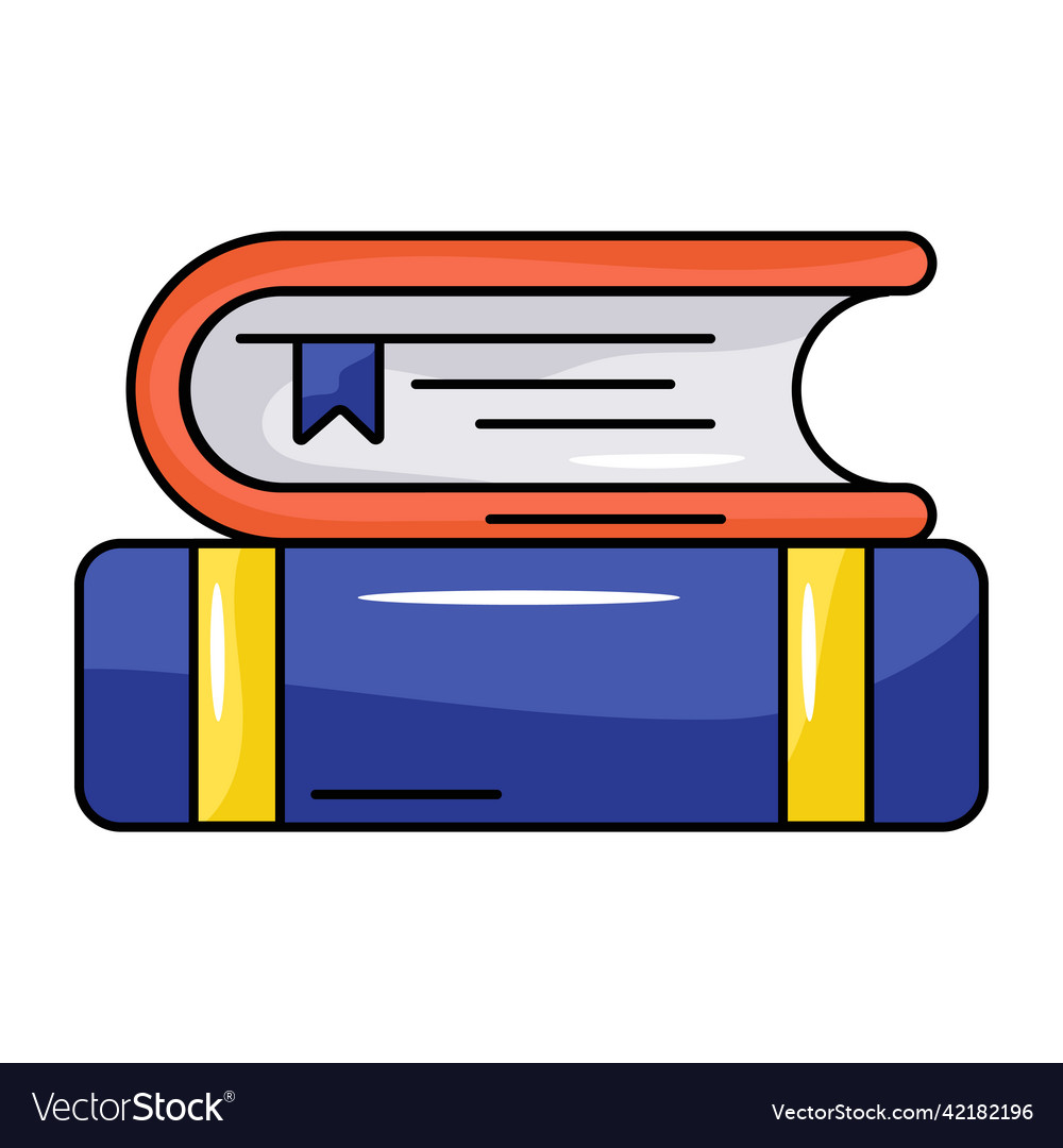 Books Royalty Free Vector Image - Vectorstock