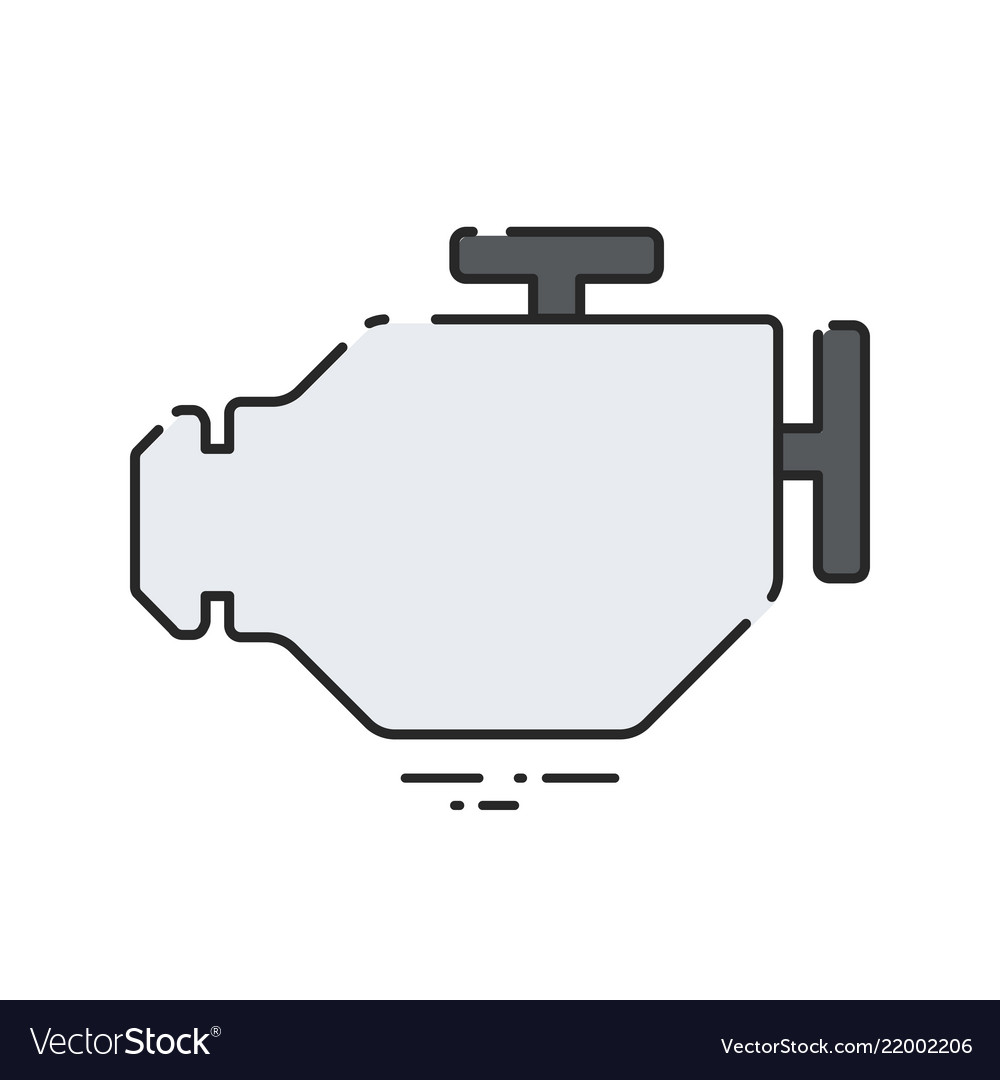 Car engine Royalty Free Vector Image - VectorStock