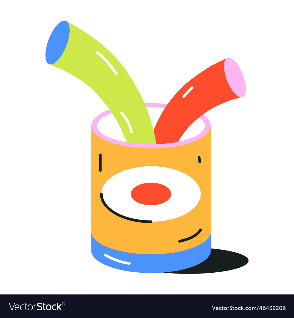 Food prank Royalty Free Vector Image - VectorStock