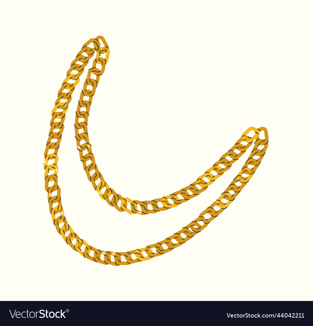 Luxurious golden jewelry Royalty Free Vector Image