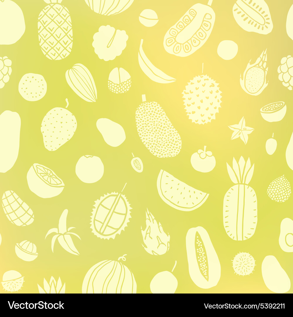 Tropic fruit background Royalty Free Vector Image
