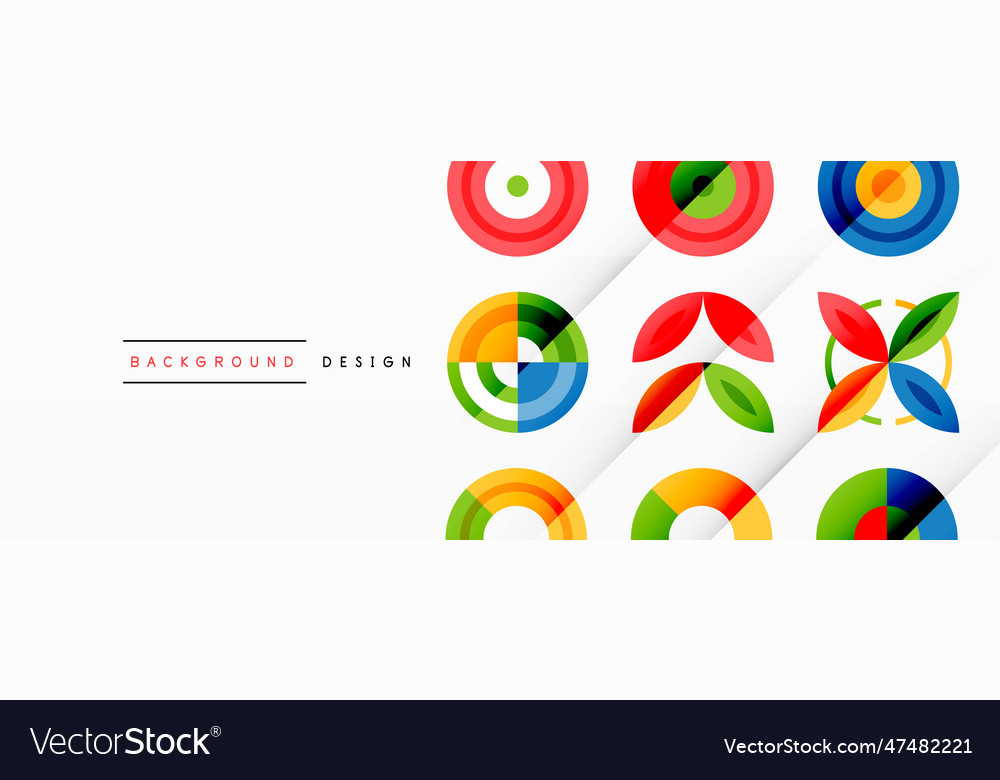 Vibrant and eye-catching background Royalty Free Vector