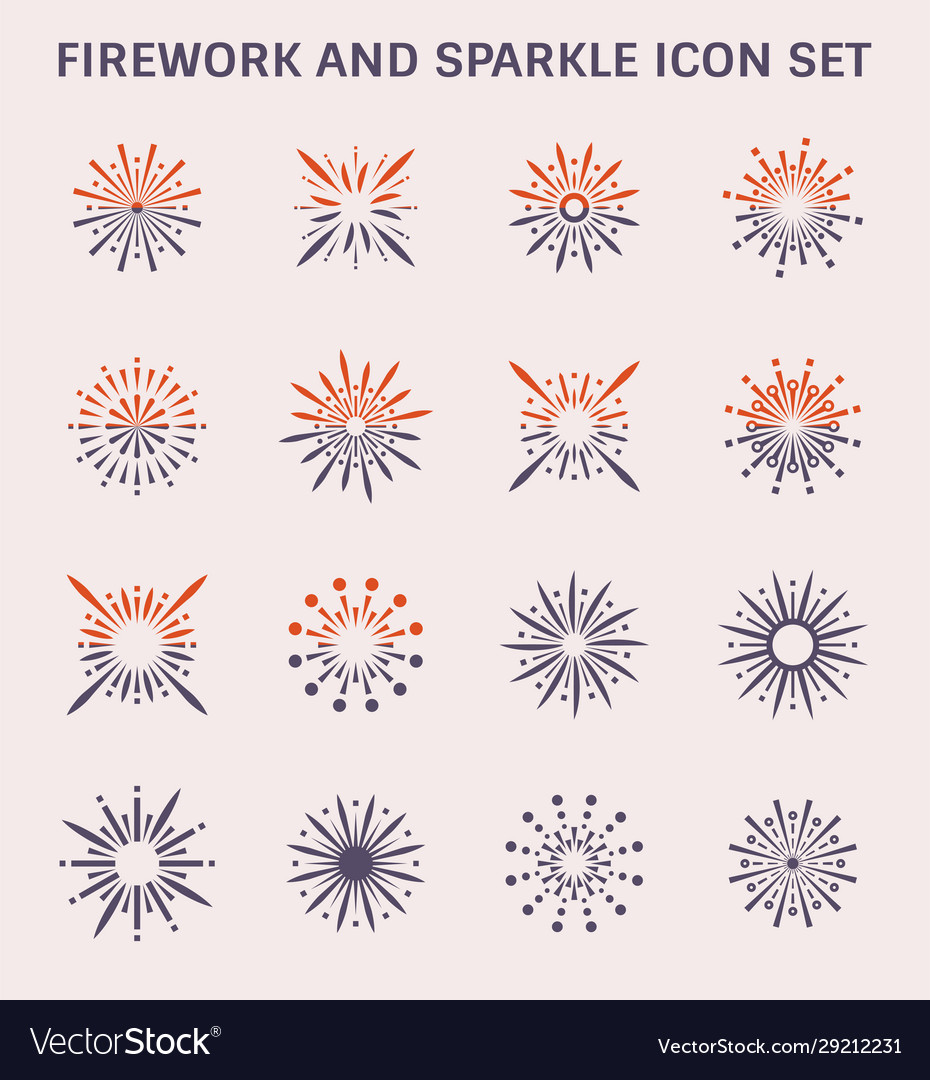 Firework icon Royalty Free Vector Image - VectorStock