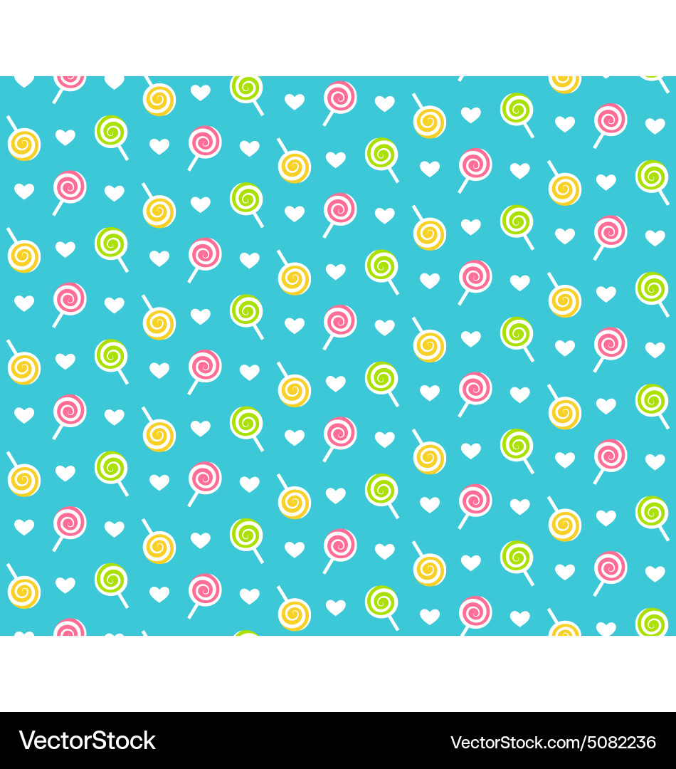 Seamless bright childish abstract pattern Vector Image