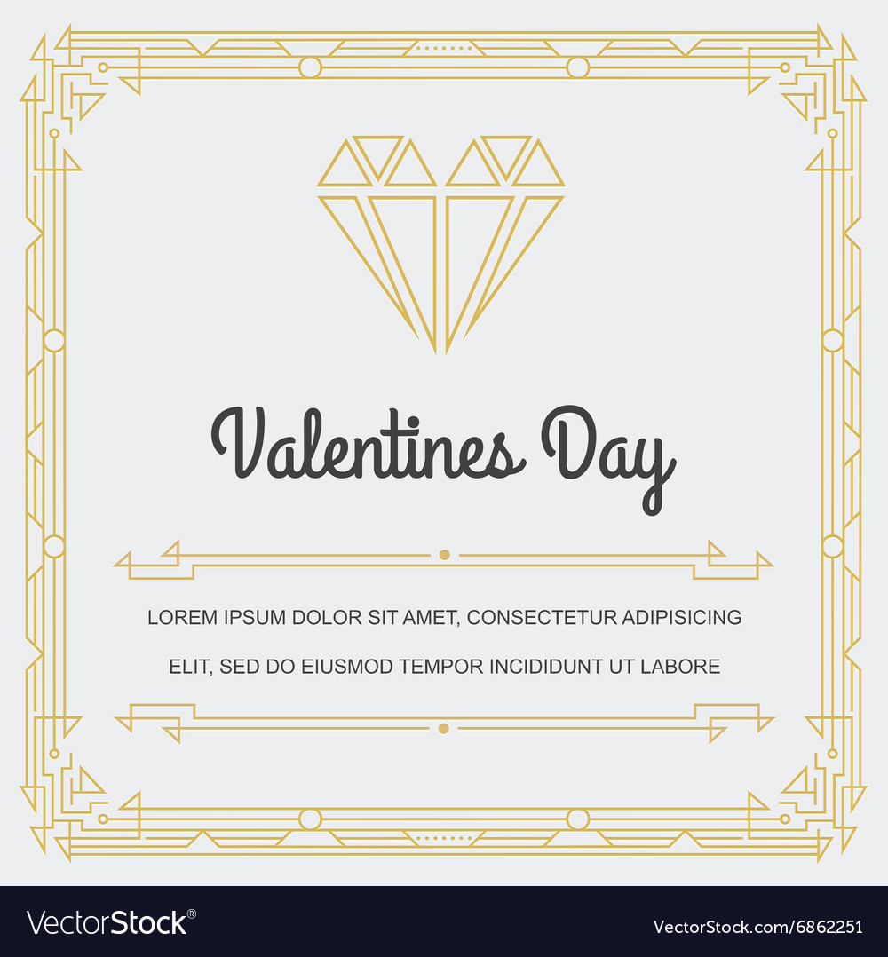 Vintage Style Invitation For Wedding Save The Day Vector Image