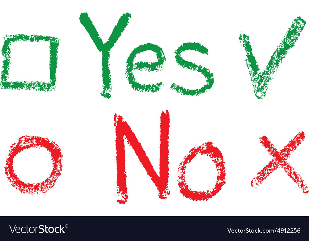 yes no box